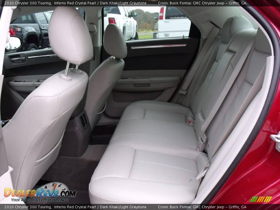 2010 Chrysler 300 Touring Inferno Red Crystal Pearl / Dark Khaki/Light Graystone Photo #13
