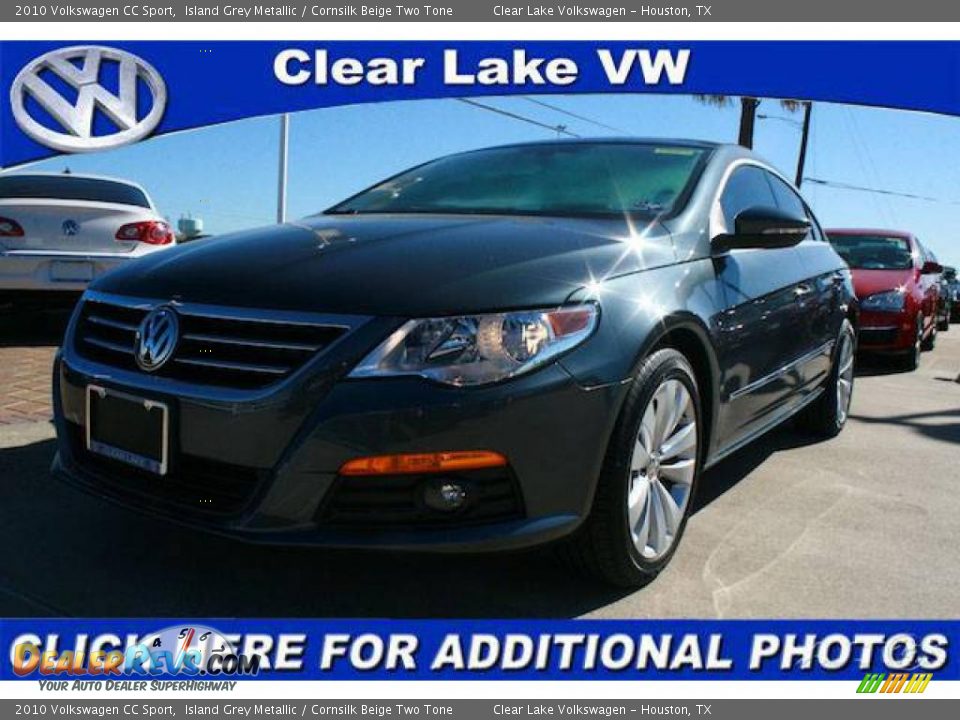 2010 Volkswagen CC Sport Island Grey Metallic / Cornsilk Beige Two Tone Photo #1