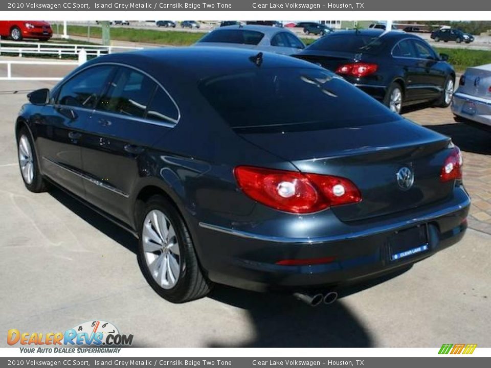 2010 Volkswagen CC Sport Island Grey Metallic / Cornsilk Beige Two Tone Photo #3