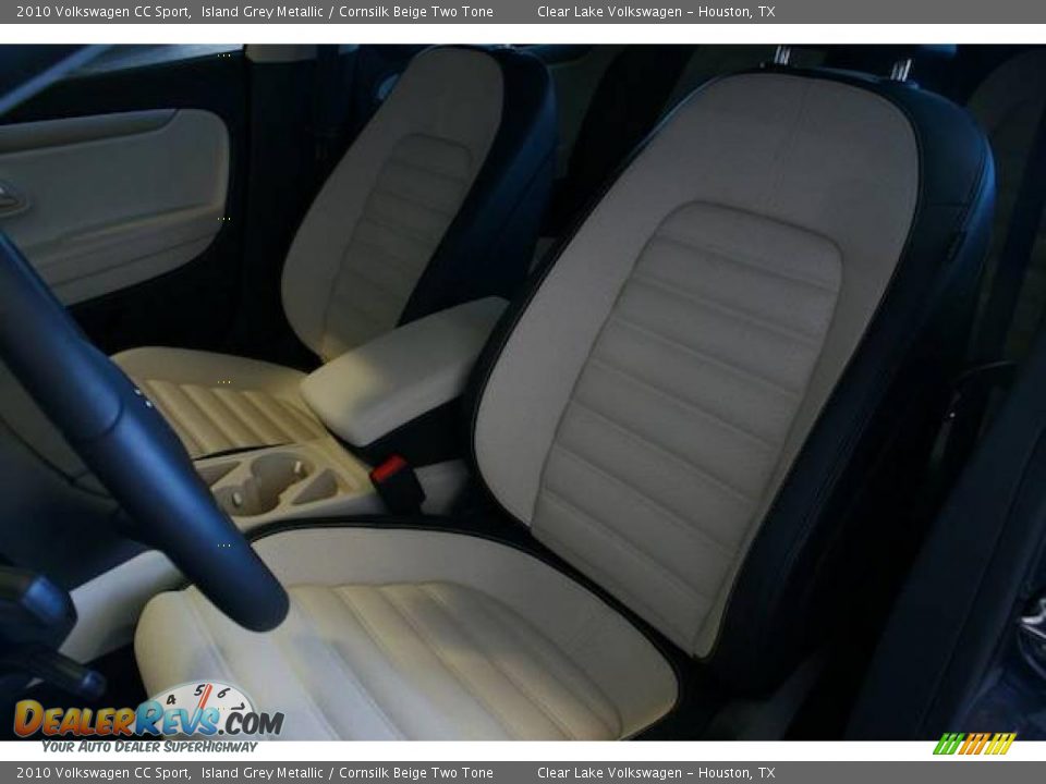 2010 Volkswagen CC Sport Island Grey Metallic / Cornsilk Beige Two Tone Photo #6