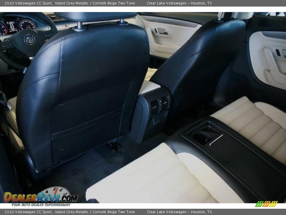 2010 Volkswagen CC Sport Island Grey Metallic / Cornsilk Beige Two Tone Photo #13