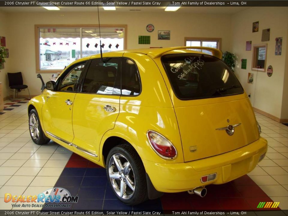 2006 Chrysler PT Cruiser Street Cruiser Route 66 Edition Solar Yellow / Pastel Slate Gray Photo #3