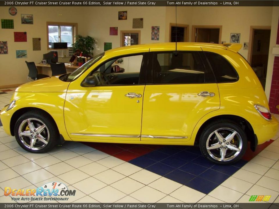 2006 Chrysler PT Cruiser Street Cruiser Route 66 Edition Solar Yellow / Pastel Slate Gray Photo #4