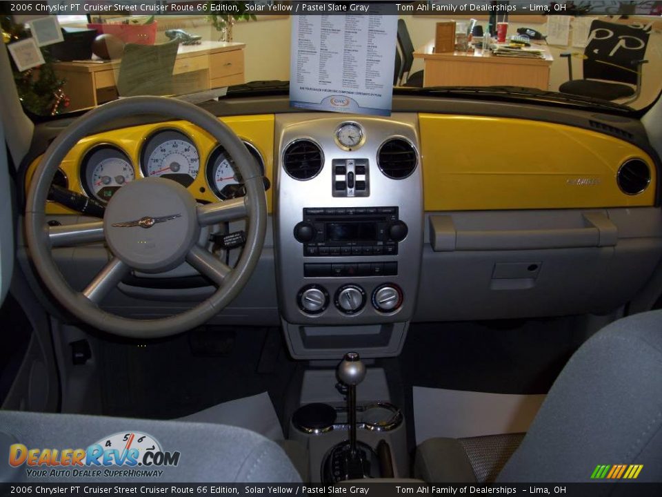2006 Chrysler PT Cruiser Street Cruiser Route 66 Edition Solar Yellow / Pastel Slate Gray Photo #6