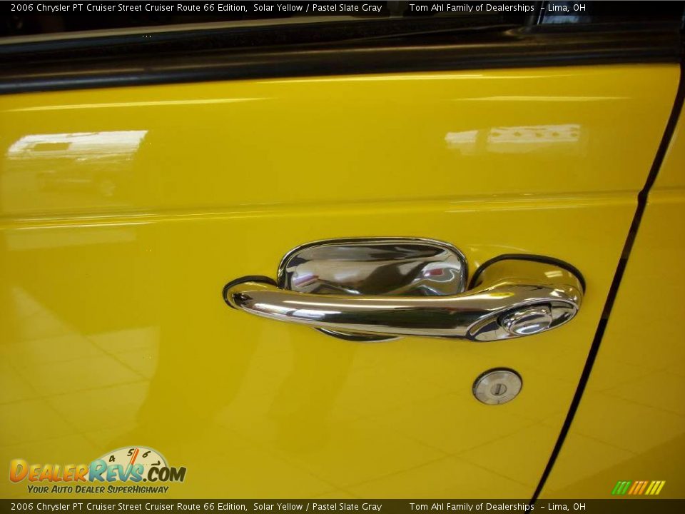 2006 Chrysler PT Cruiser Street Cruiser Route 66 Edition Solar Yellow / Pastel Slate Gray Photo #9