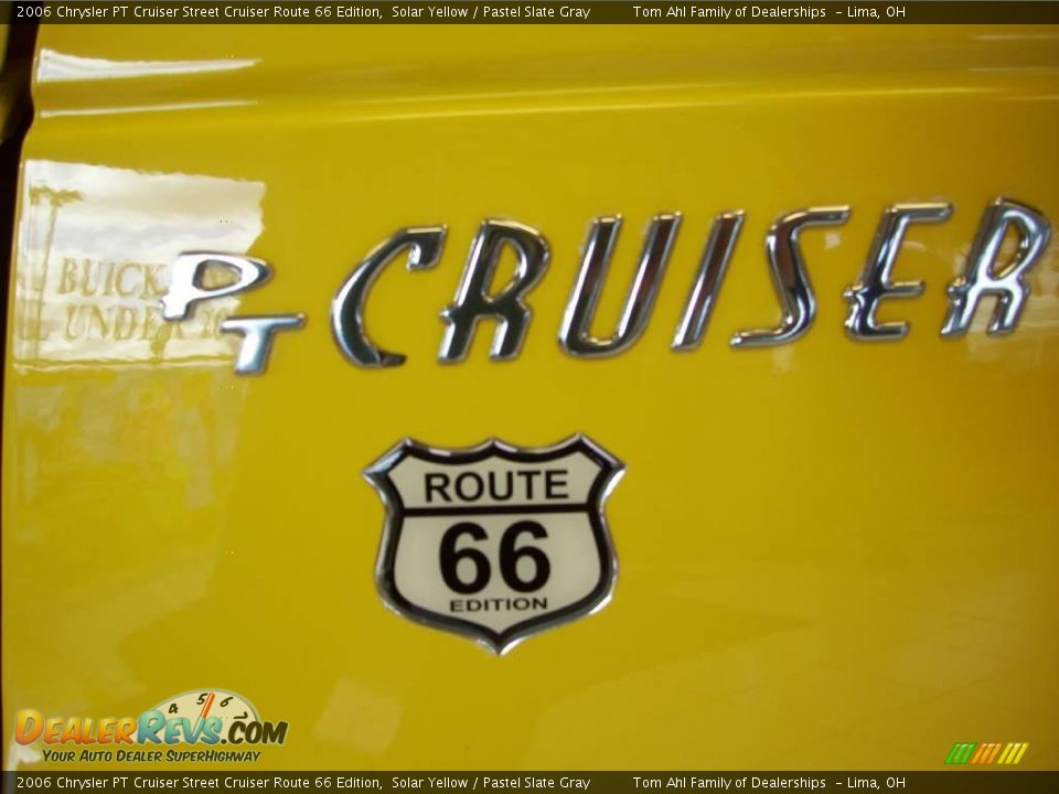 2006 Chrysler PT Cruiser Street Cruiser Route 66 Edition Solar Yellow / Pastel Slate Gray Photo #11