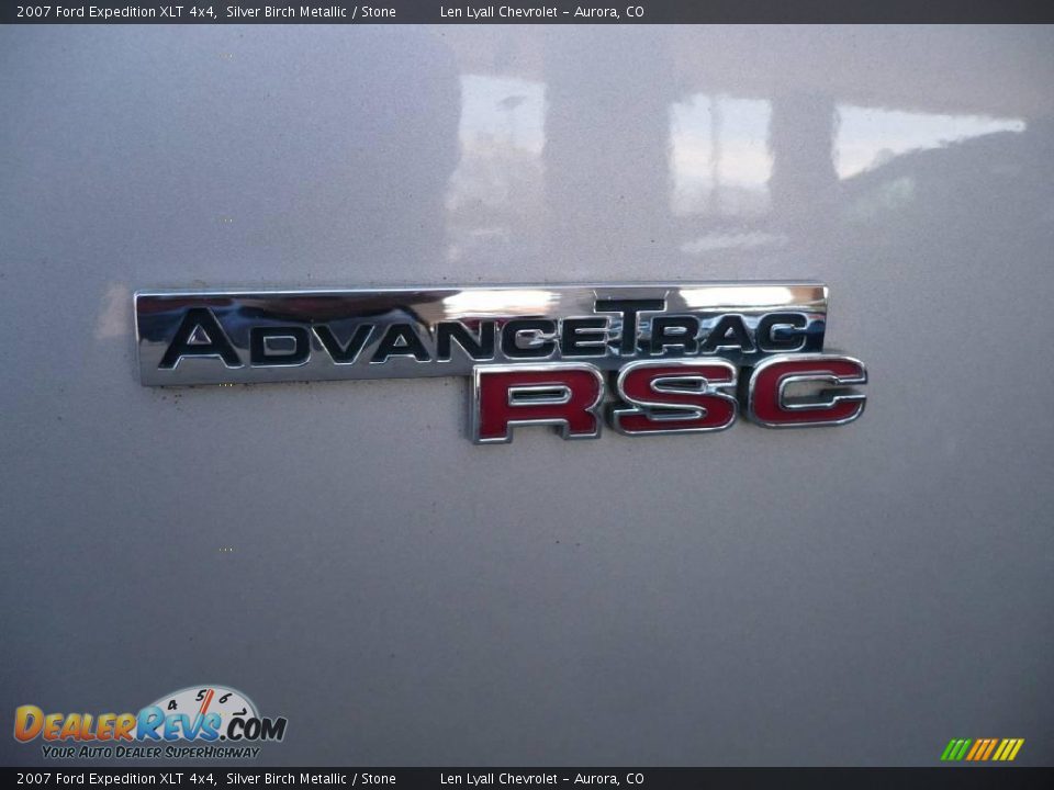 2007 Ford Expedition XLT 4x4 Silver Birch Metallic / Stone Photo #14