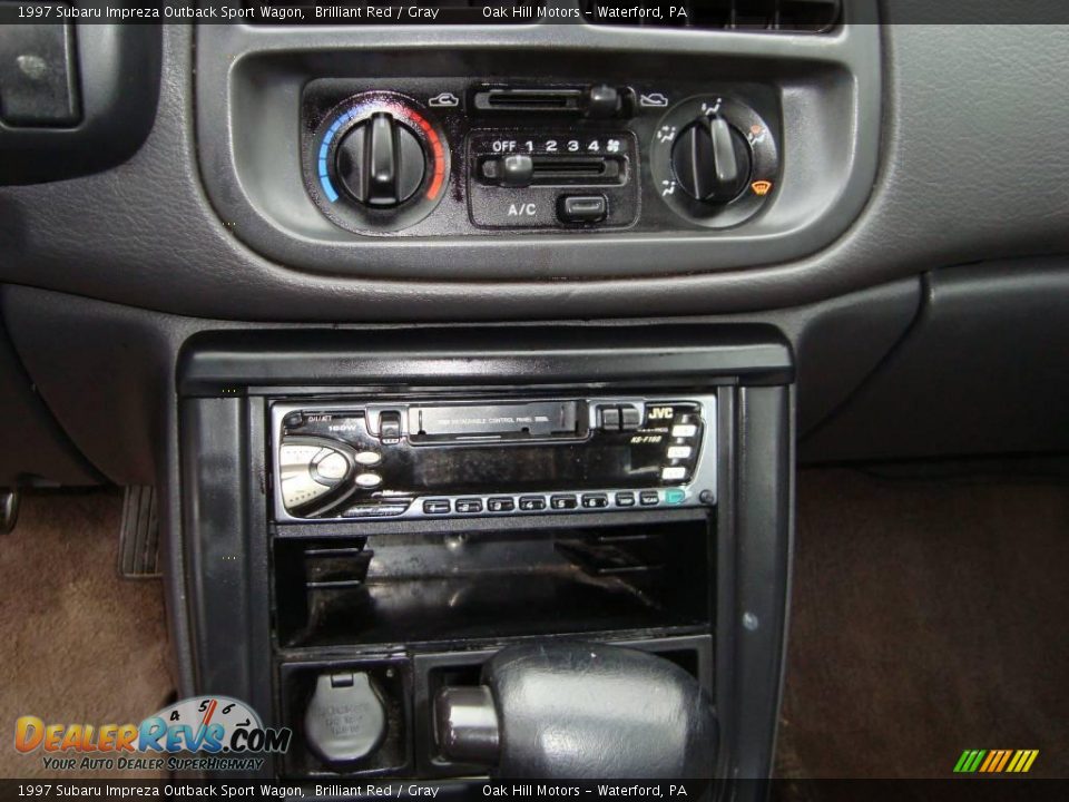 1997 Subaru Impreza Outback Sport Wagon Brilliant Red / Gray Photo #14