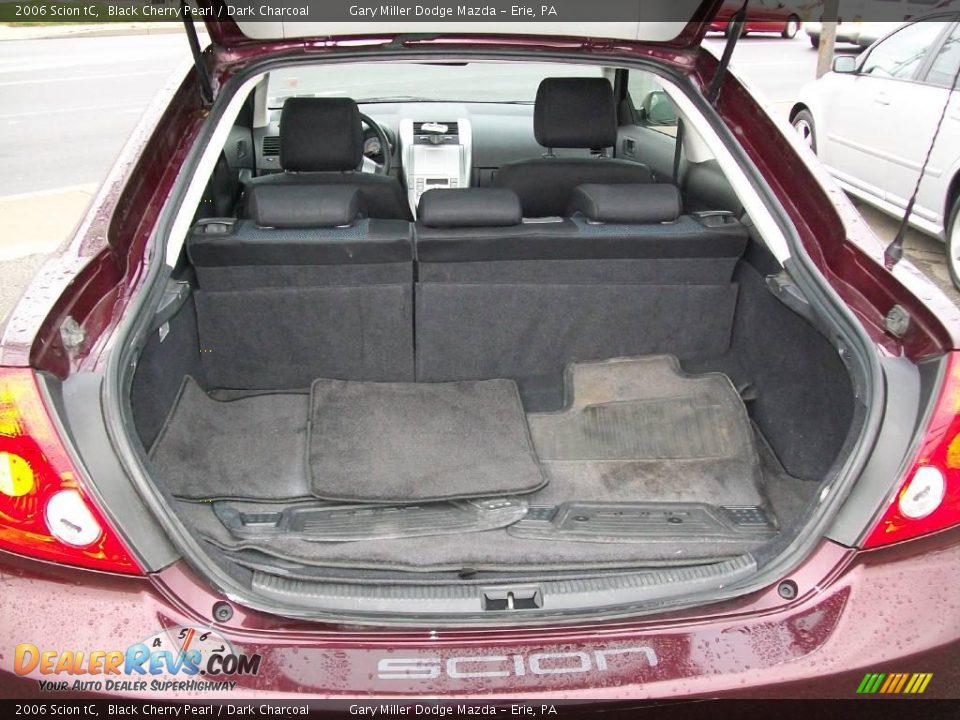 2006 Scion tC Black Cherry Pearl / Dark Charcoal Photo #3