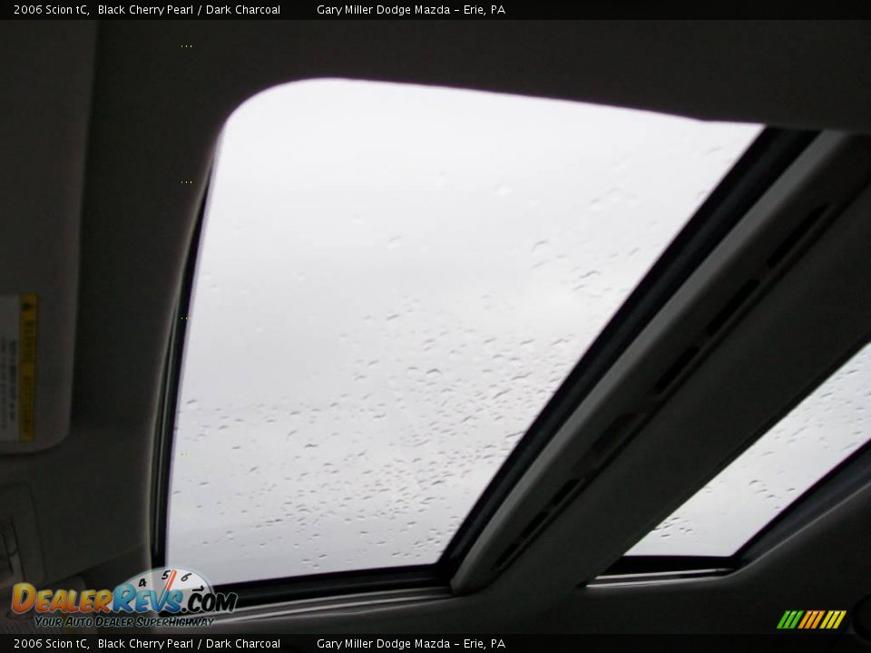 2006 Scion tC Black Cherry Pearl / Dark Charcoal Photo #10