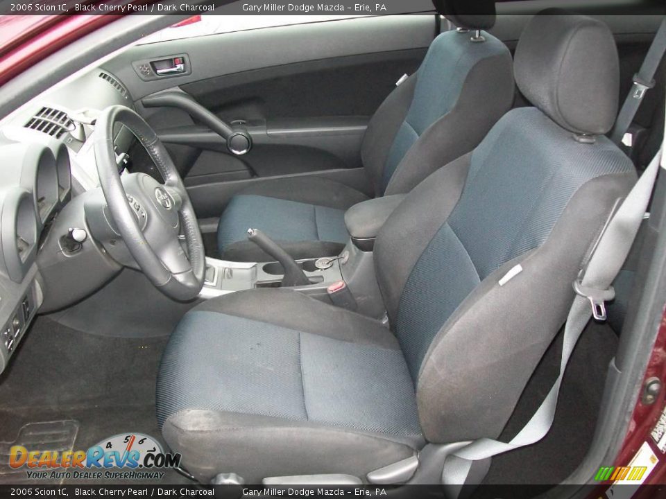 2006 Scion tC Black Cherry Pearl / Dark Charcoal Photo #12
