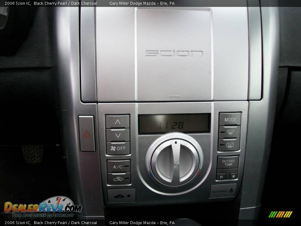 2006 Scion tC Black Cherry Pearl / Dark Charcoal Photo #14