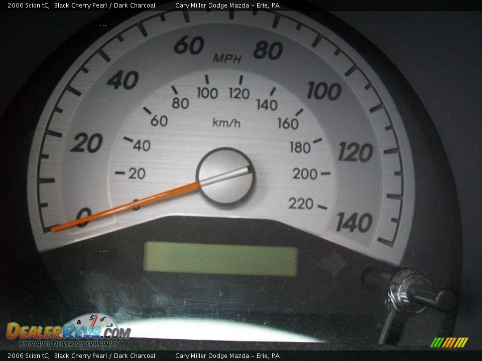 2006 Scion tC Black Cherry Pearl / Dark Charcoal Photo #15