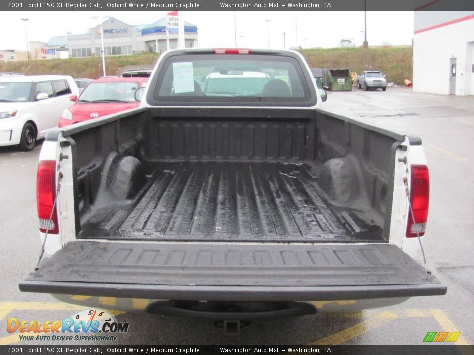 2001 Ford F150 XL Regular Cab Oxford White / Medium Graphite Photo #6