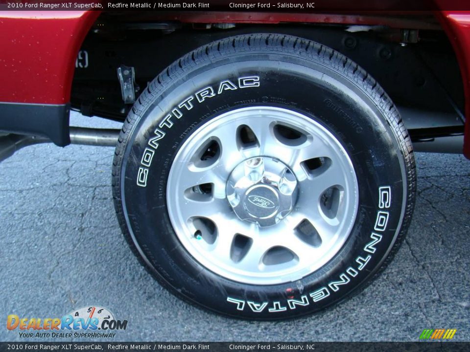 2010 Ford Ranger XLT SuperCab Redfire Metallic / Medium Dark Flint Photo #15