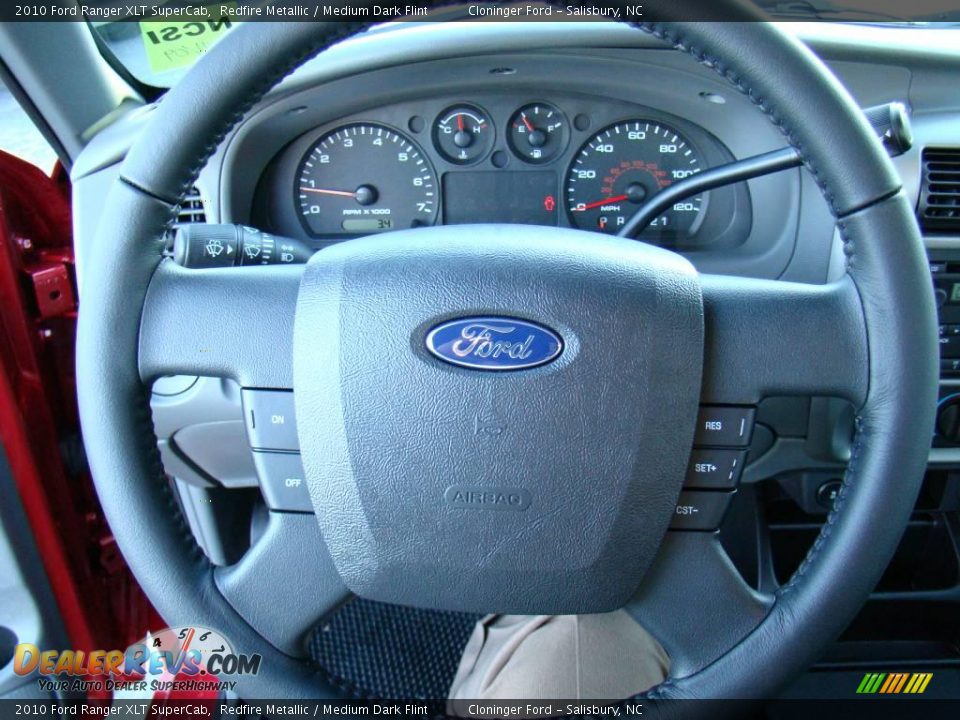2010 Ford Ranger XLT SuperCab Redfire Metallic / Medium Dark Flint Photo #19