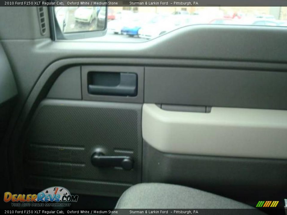 2010 Ford F150 XLT Regular Cab Oxford White / Medium Stone Photo #15