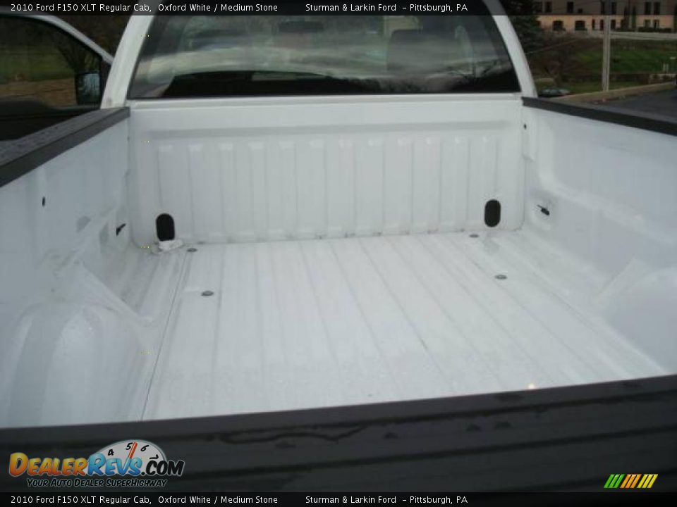 2010 Ford F150 XLT Regular Cab Oxford White / Medium Stone Photo #17
