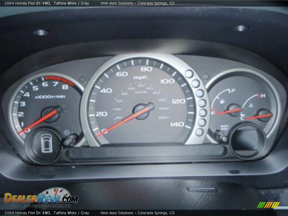 2004 Honda Pilot EX 4WD Taffeta White / Gray Photo #11