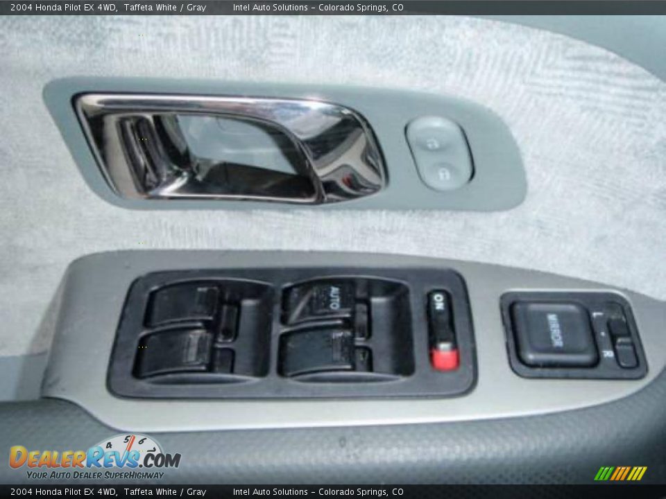 2004 Honda Pilot EX 4WD Taffeta White / Gray Photo #16