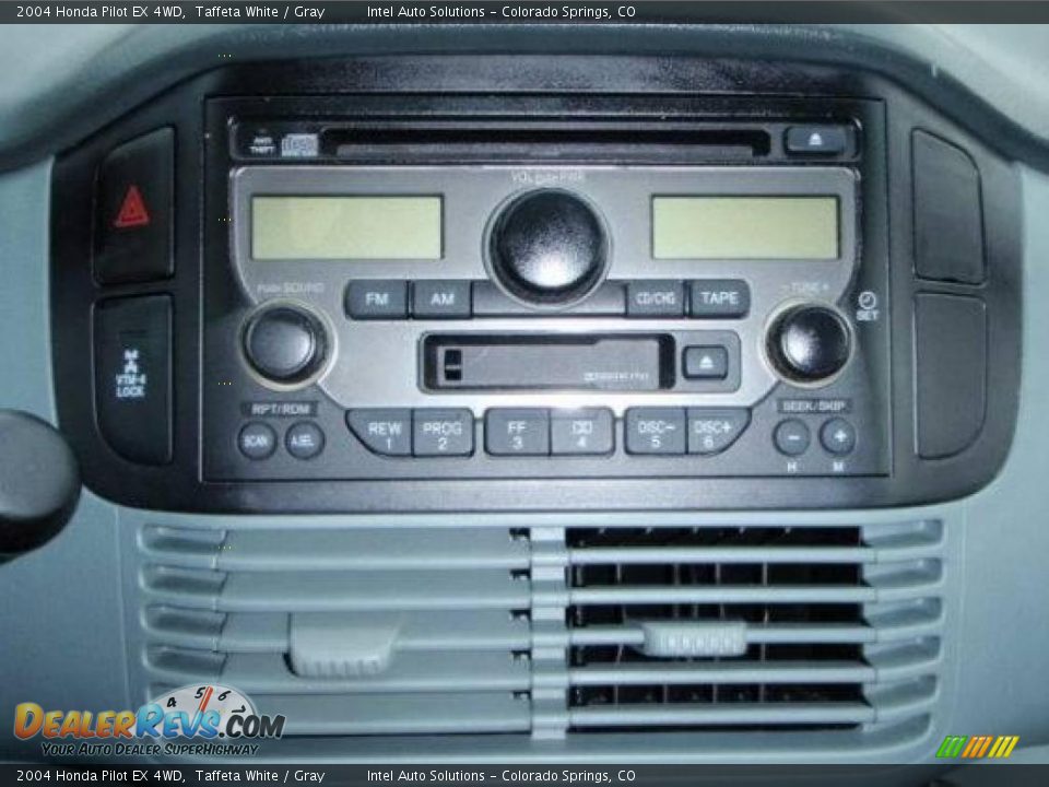 2004 Honda Pilot EX 4WD Taffeta White / Gray Photo #17