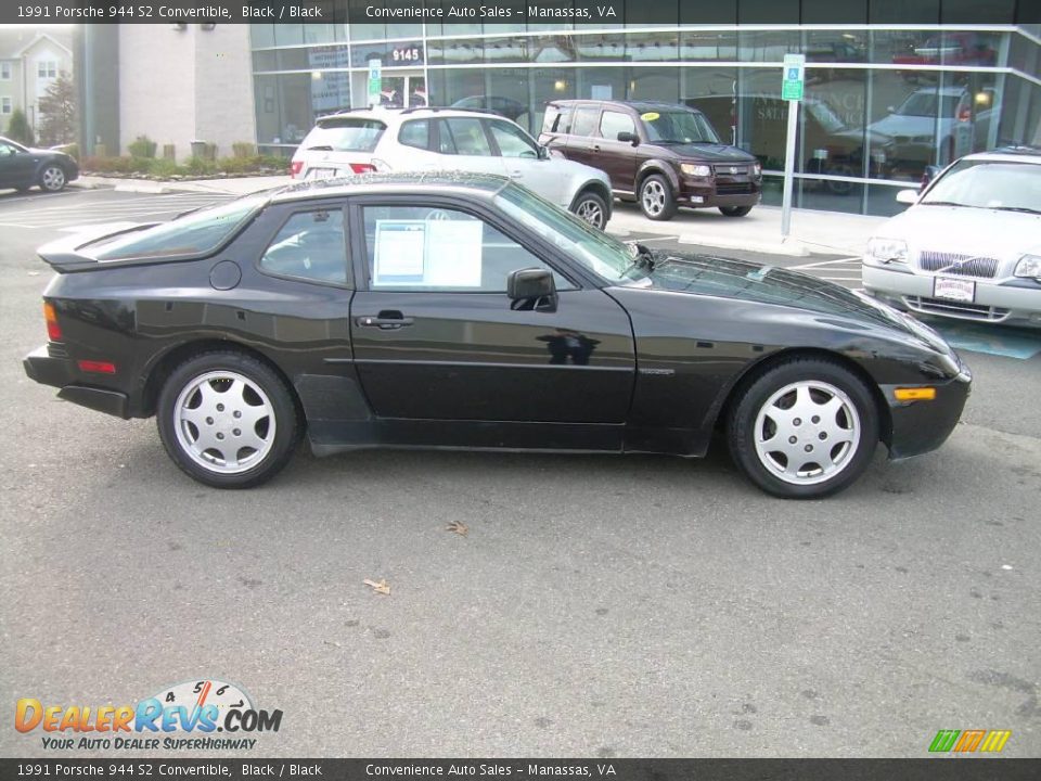 1991 Porsche 944 S2 Convertible Black / Black Photo #1