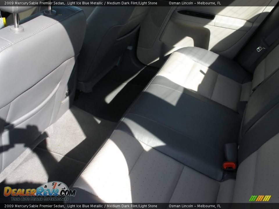 2009 Mercury Sable Premier Sedan Light Ice Blue Metallic / Medium Dark Flint/Light Stone Photo #12