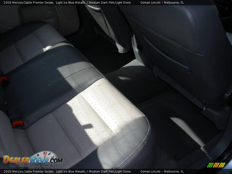 2009 Mercury Sable Premier Sedan Light Ice Blue Metallic / Medium Dark Flint/Light Stone Photo #13