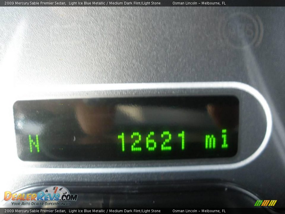 2009 Mercury Sable Premier Sedan Light Ice Blue Metallic / Medium Dark Flint/Light Stone Photo #15