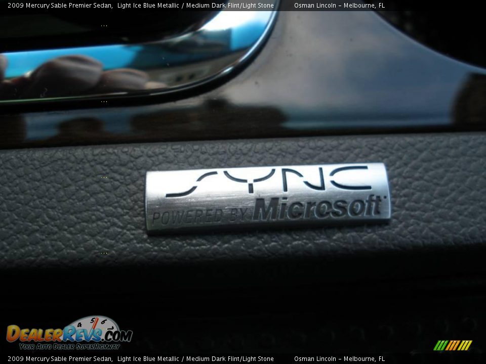 2009 Mercury Sable Premier Sedan Light Ice Blue Metallic / Medium Dark Flint/Light Stone Photo #17