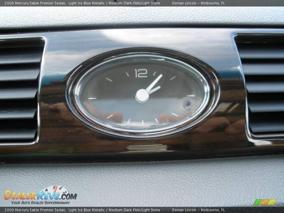2009 Mercury Sable Premier Sedan Light Ice Blue Metallic / Medium Dark Flint/Light Stone Photo #21