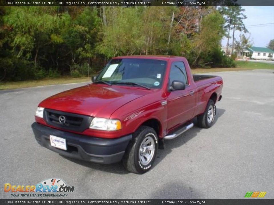 2004 Mazda B-Series Truck B2300 Regular Cab Performance Red / Medium Dark Flint Photo #1