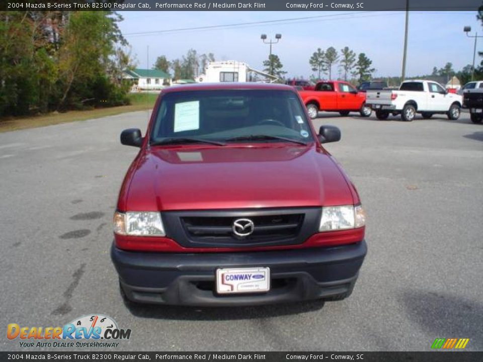 2004 Mazda B-Series Truck B2300 Regular Cab Performance Red / Medium Dark Flint Photo #2