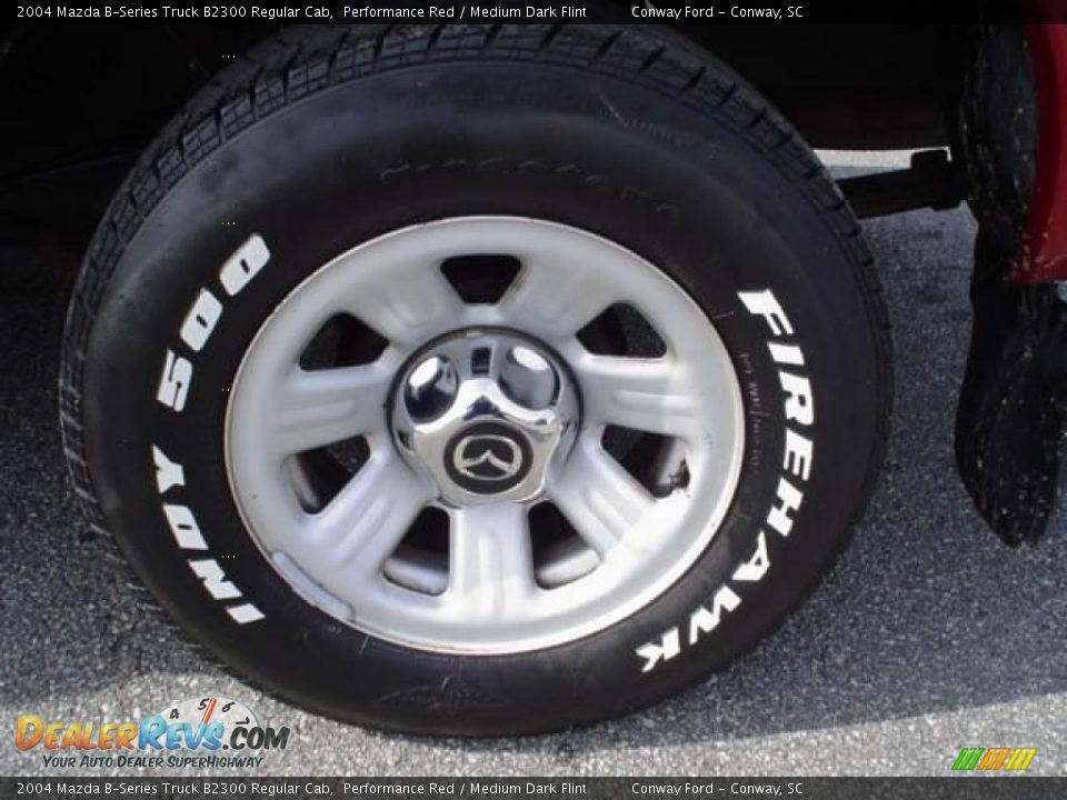 2004 Mazda B-Series Truck B2300 Regular Cab Performance Red / Medium Dark Flint Photo #9