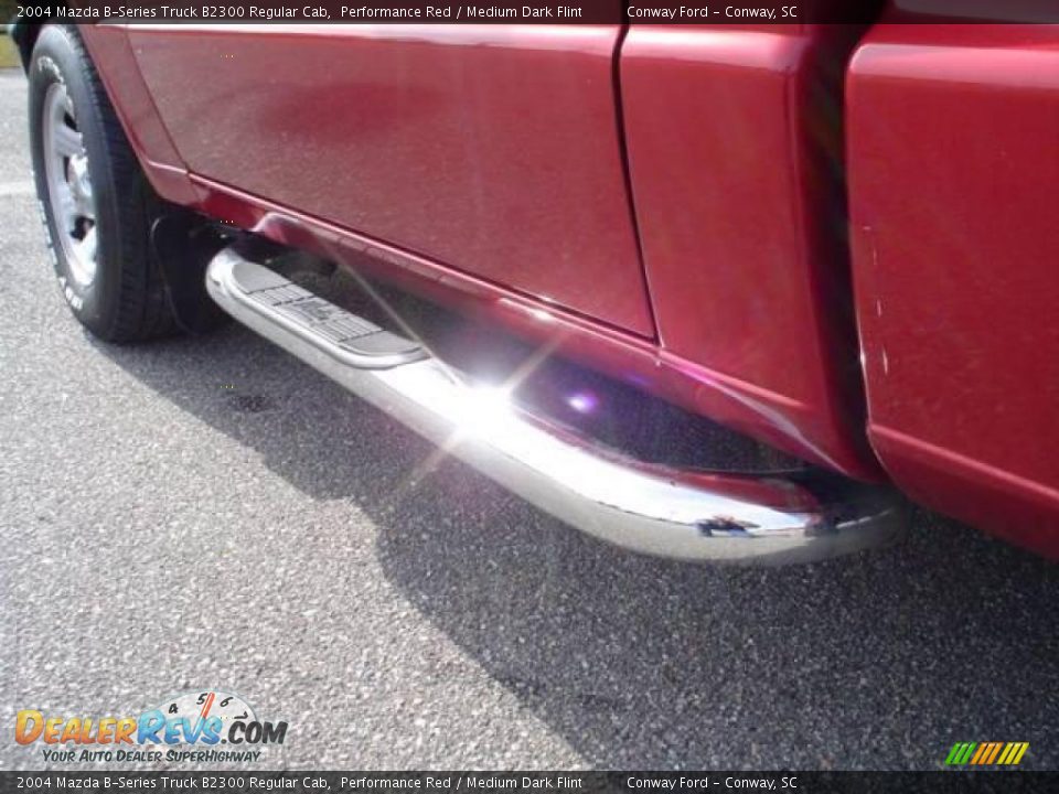 2004 Mazda B-Series Truck B2300 Regular Cab Performance Red / Medium Dark Flint Photo #10