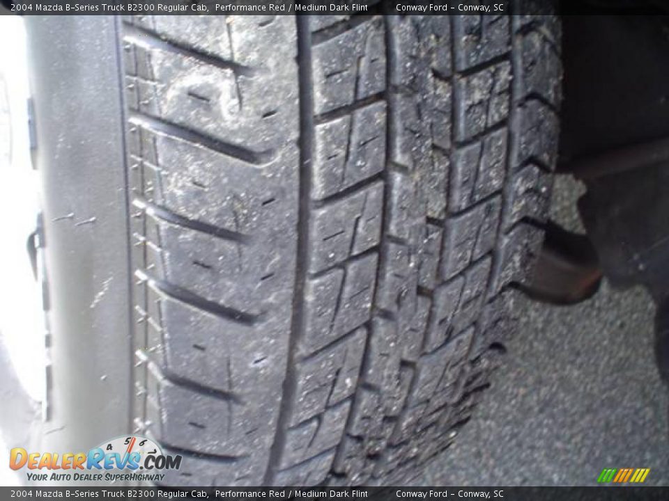 2004 Mazda B-Series Truck B2300 Regular Cab Performance Red / Medium Dark Flint Photo #12