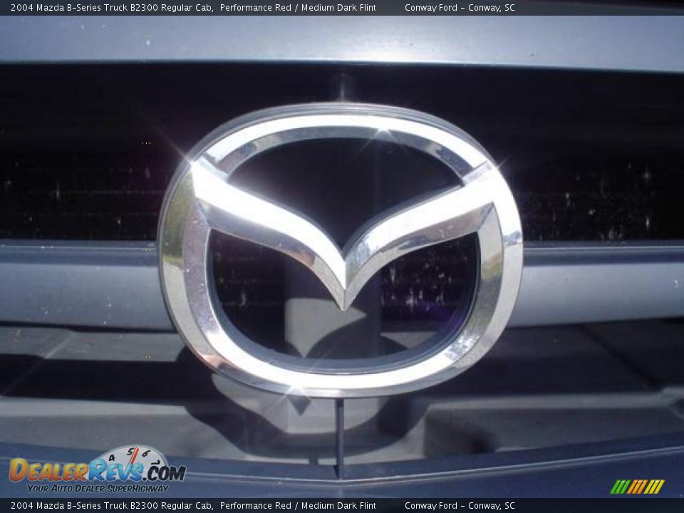2004 Mazda B-Series Truck B2300 Regular Cab Performance Red / Medium Dark Flint Photo #14