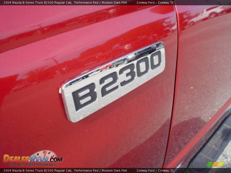 2004 Mazda B-Series Truck B2300 Regular Cab Performance Red / Medium Dark Flint Photo #15