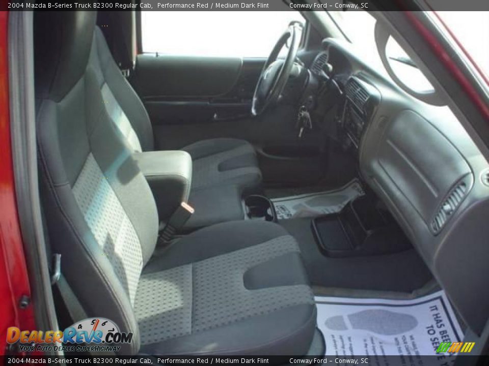 2004 Mazda B-Series Truck B2300 Regular Cab Performance Red / Medium Dark Flint Photo #18