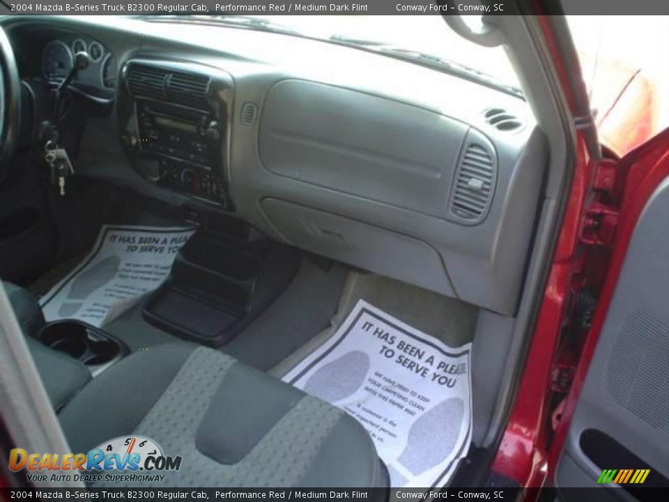 2004 Mazda B-Series Truck B2300 Regular Cab Performance Red / Medium Dark Flint Photo #19