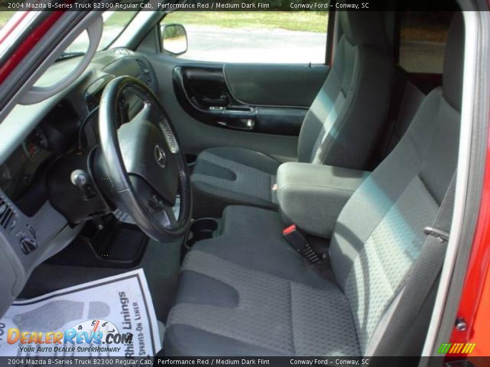 2004 Mazda B-Series Truck B2300 Regular Cab Performance Red / Medium Dark Flint Photo #20