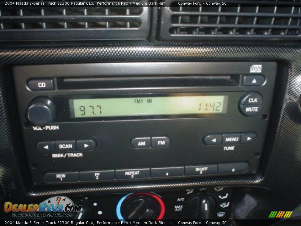 2004 Mazda B-Series Truck B2300 Regular Cab Performance Red / Medium Dark Flint Photo #23