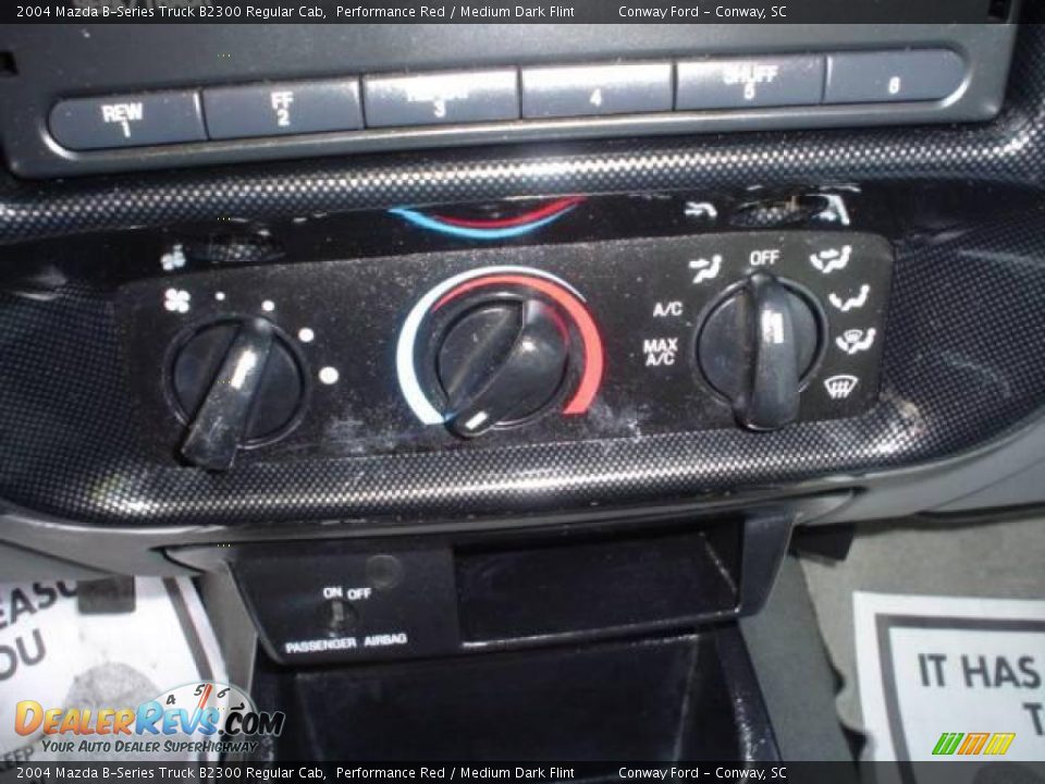 2004 Mazda B-Series Truck B2300 Regular Cab Performance Red / Medium Dark Flint Photo #24