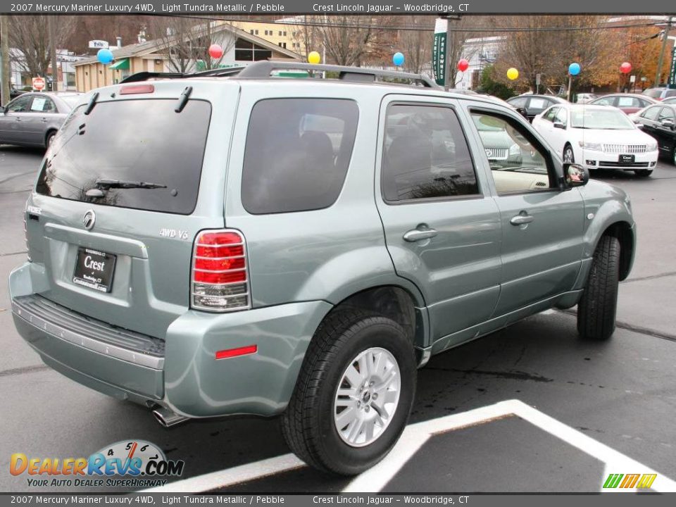 2007 Mercury Mariner Luxury 4WD Light Tundra Metallic / Pebble Photo #5