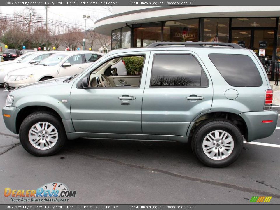 2007 Mercury Mariner Luxury 4WD Light Tundra Metallic / Pebble Photo #9