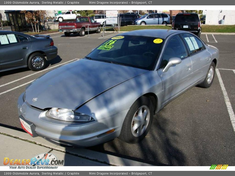 1999 Oldsmobile Aurora Sterling Metallic / Graphite Photo #1