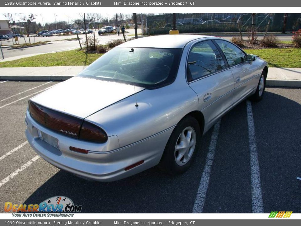 1999 Oldsmobile Aurora Sterling Metallic / Graphite Photo #4
