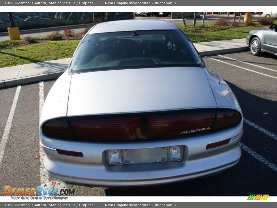 1999 Oldsmobile Aurora Sterling Metallic / Graphite Photo #5
