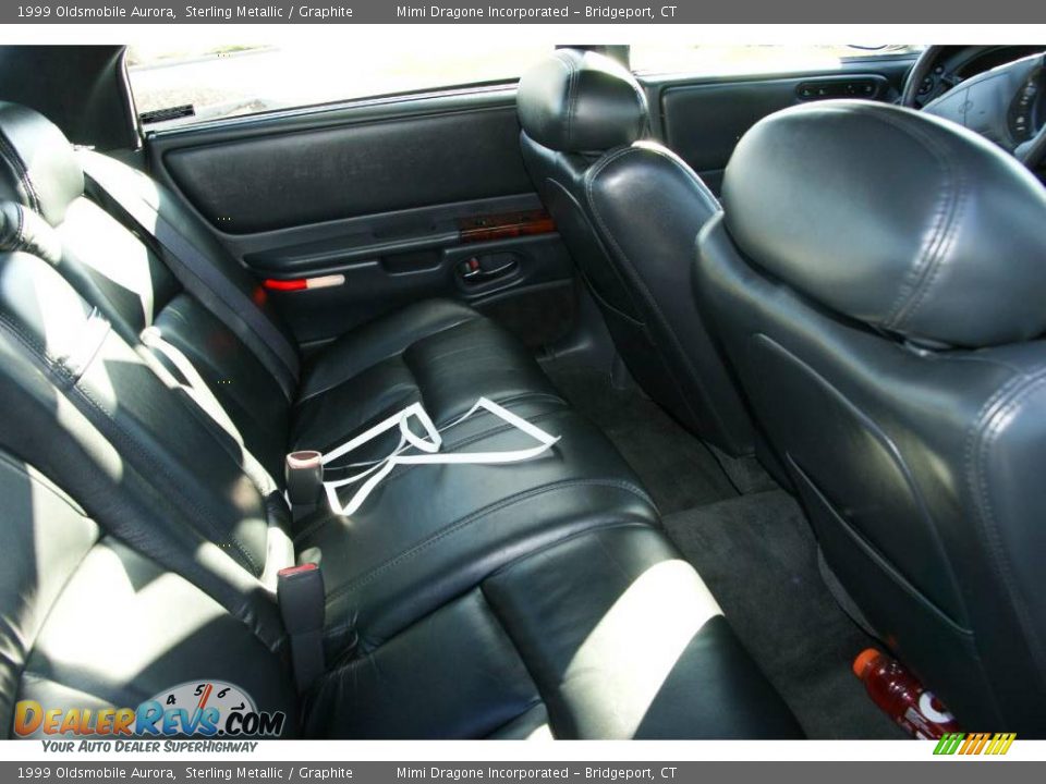 1999 Oldsmobile Aurora Sterling Metallic / Graphite Photo #14