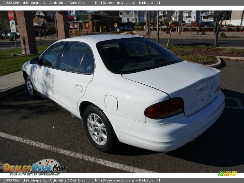 2000 Oldsmobile Intrigue GL Arctic White / Dark Gray Photo #6